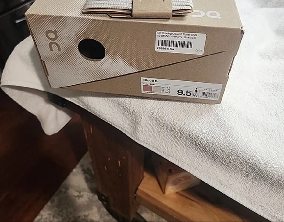 On Running Women's Peach Athletic Shoes - Picture 5 of 5